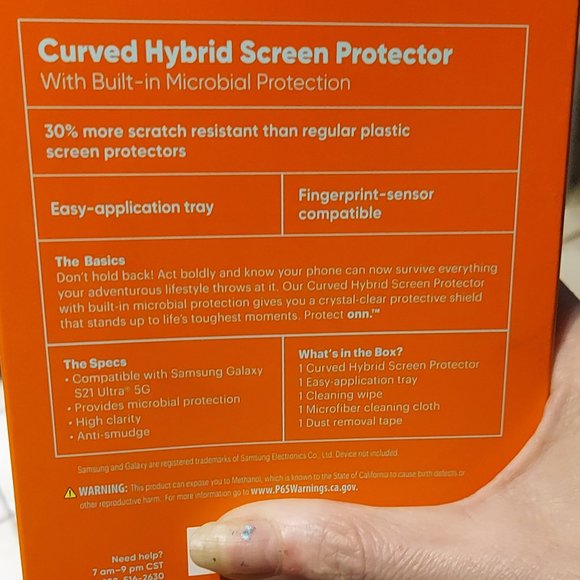 S21 screen protector - Picture 2 of 2